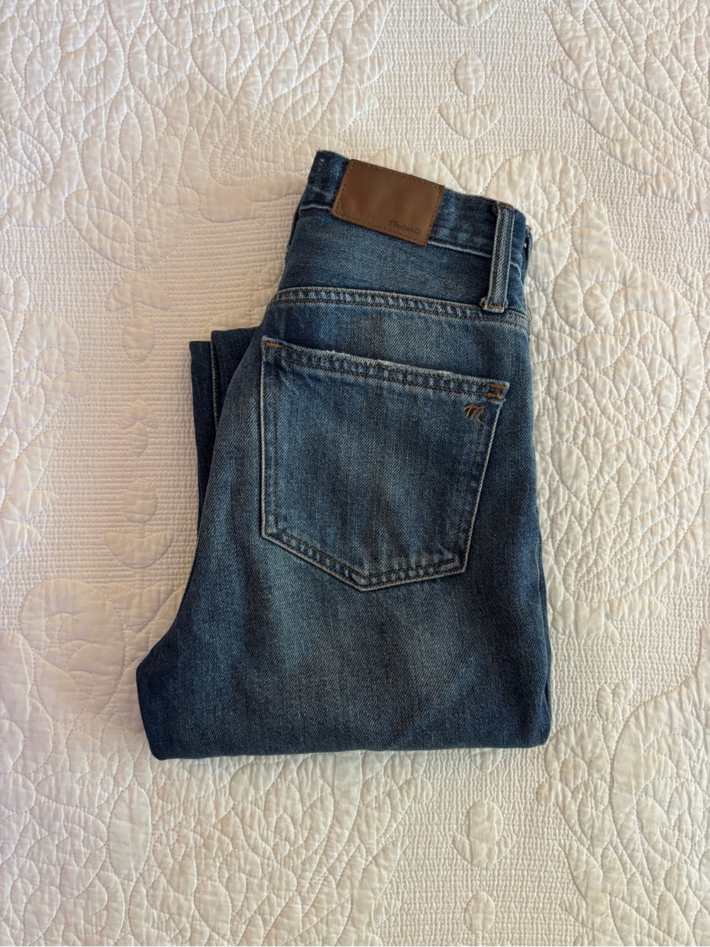 Madewell Mom Blue Jeans